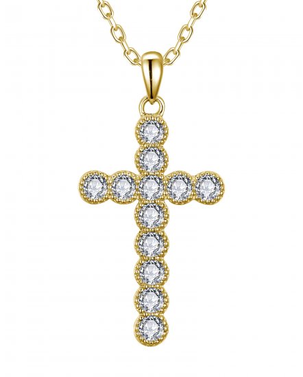 CROSS DIAMOND PENDANT (TP4597)