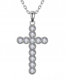 CROSS DIAMOND PENDANT (TP4597)