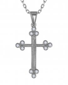 CROSS DIAMOND PENDANT (TP4598)