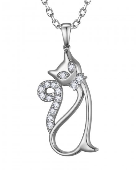 CAT DIAMOND PENDANT (TP4600)