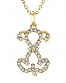 DOG DIAMOND PENDANT (TP4601)