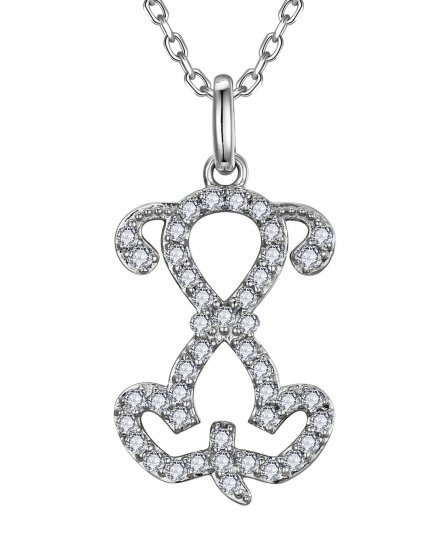 DOG DIAMOND PENDANT (TP4601)
