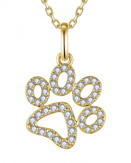DIAMOND PAW PENDANT (TP4604)