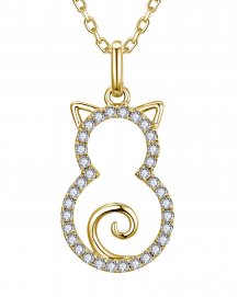 CAT DIAMOND PENDANT (TP4606)