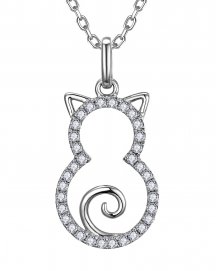 CAT DIAMOND PENDANT (TP4606)
