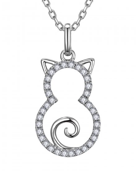 CAT DIAMOND PENDANT (TP4606)