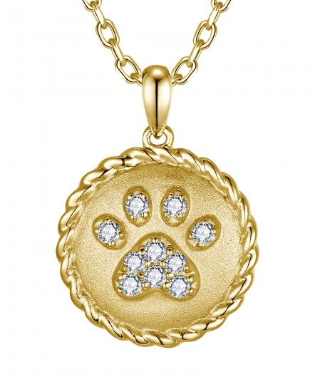 DIAMOND PAW PENDANT (TP4608)
