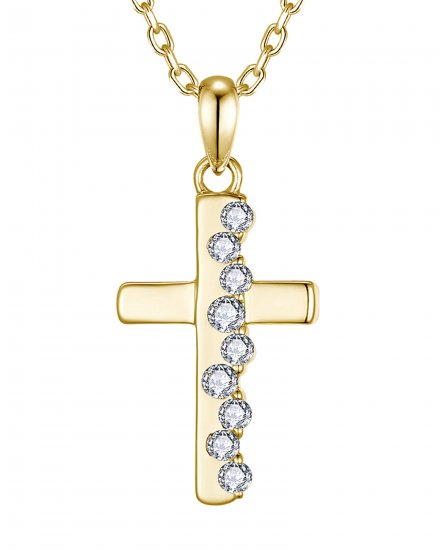 CROSS DIAMOND PENDANT (TP4615)