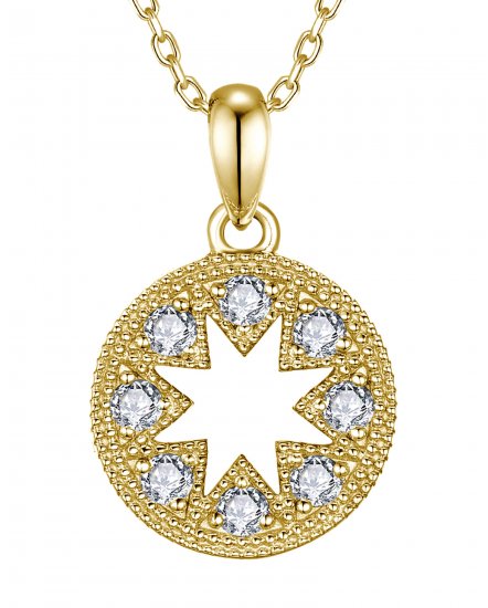 JEWISH STAR DIAMOND PENDANT (TP4617)