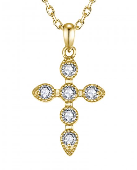 CROSS DIAMOND PENDANT (TP4618)