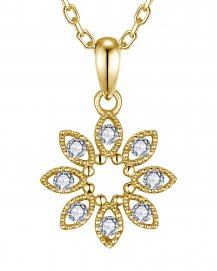 FLORAL STYLE DIAMOND PENDANT (TP4620)