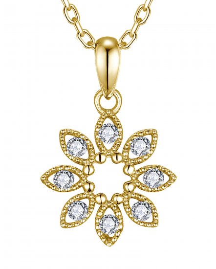 FLORAL STYLE DIAMOND PENDANT (TP4620)