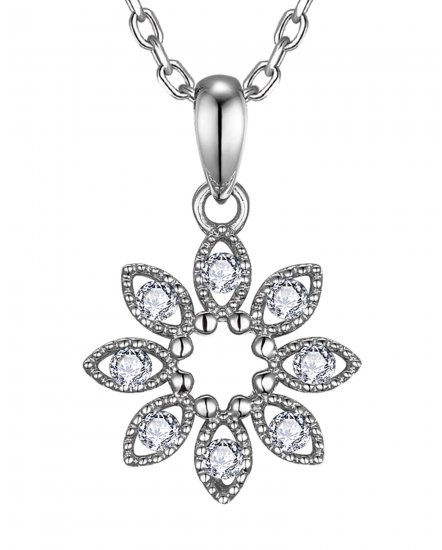 FLORAL STYLE DIAMOND PENDANT (TP4620)