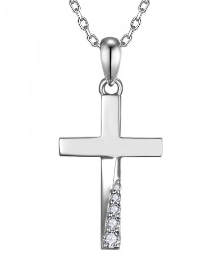 CROSS DIAMOND PENDANT (TP4622)