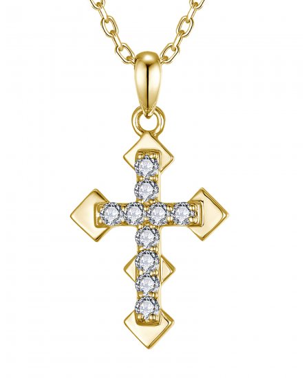 CROSS DIAMOND PENDANT (TP4623)