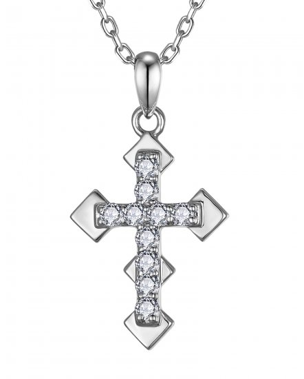 CROSS DIAMOND PENDANT (TP4623)