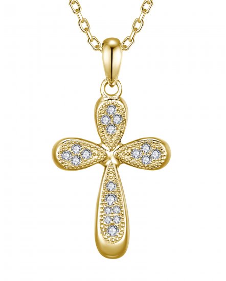 CROSS DIAMOND PENDANT (TP4624)