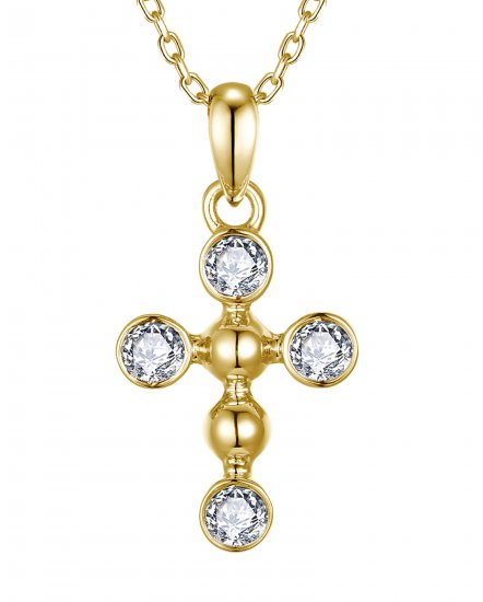CROSS DIAMOND PENDANT (TP4626)