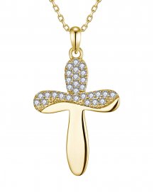 CROSS DIAMOND PENDANT (TP4627)