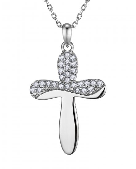 CROSS DIAMOND PENDANT (TP4627)