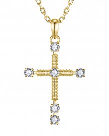 CROSS DIAMOND PENDANT (TP4628)