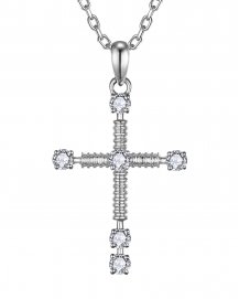 CROSS DIAMOND PENDANT (TP4628)