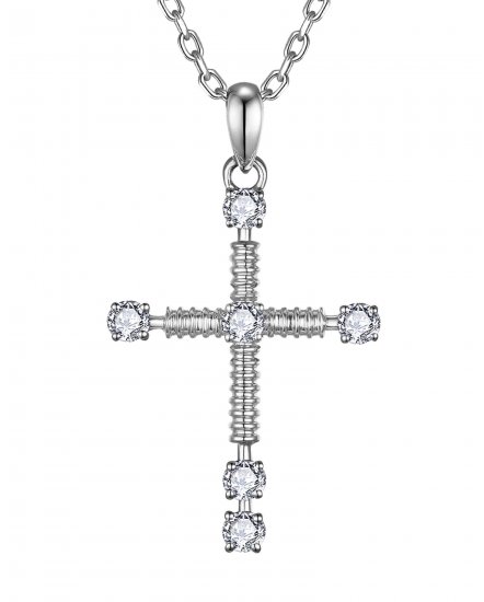 CROSS DIAMOND PENDANT (TP4628)