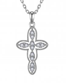 CROSS DIAMOND PENDANT (TP4629)