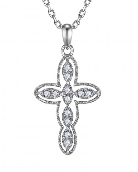 CROSS DIAMOND PENDANT (TP4629)