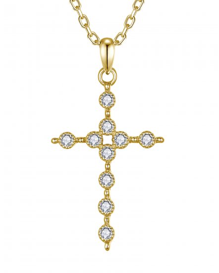 CROSS DIAMOND PENDANT (TP4631)