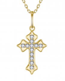 CROSS DIAMOND PENDANT (TP4633)