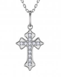 CROSS DIAMOND PENDANT (TP4633)