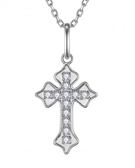CROSS DIAMOND PENDANT (TP4633)