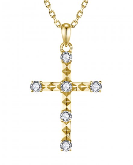CROSS DIAMOND PENDANT (TP4634)