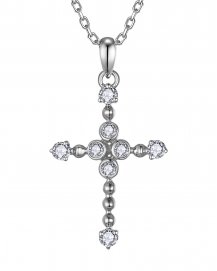 CROSS DIAMOND PENDANT (TP4635)