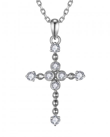 CROSS DIAMOND PENDANT (TP4635)