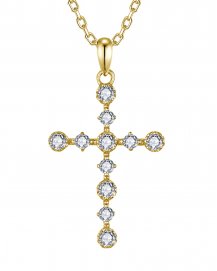 CROSS DIAMOND PENDANT (TP4638)