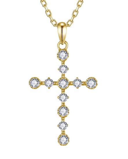 CROSS DIAMOND PENDANT (TP4638)