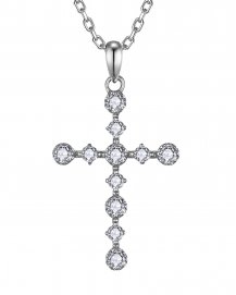 CROSS DIAMOND PENDANT (TP4638)