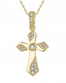 CROSS DIAMOND PENDANT (TP4639)