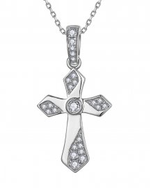 CROSS DIAMOND PENDANT (TP4639)