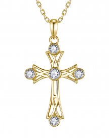 CROSS DIAMOND PENDANT (TP4641)