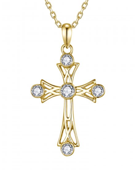 CROSS DIAMOND PENDANT (TP4641)