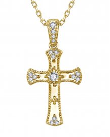 CROSS DIAMOND PENDANT (TP4642)