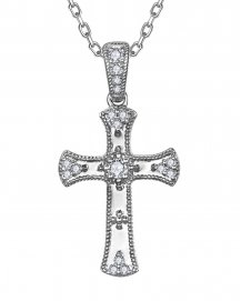 CROSS DIAMOND PENDANT (TP4642)