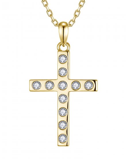 CROSS DIAMOND PENDANT (TP4643)