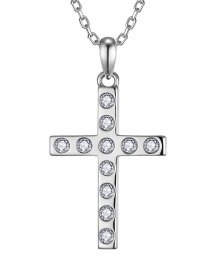 CROSS DIAMOND PENDANT (TP4643)