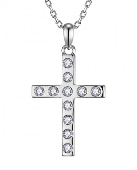 CROSS DIAMOND PENDANT (TP4643)