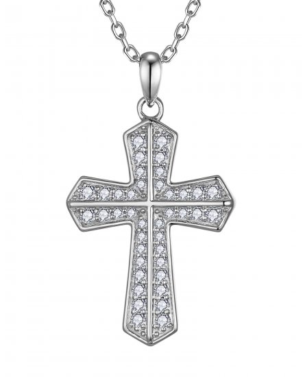 CROSS DIAMOND PENDANT (TP4645)