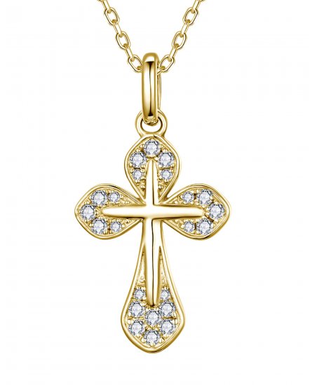 CROSS DIAMOND PENDANT (TP4647)